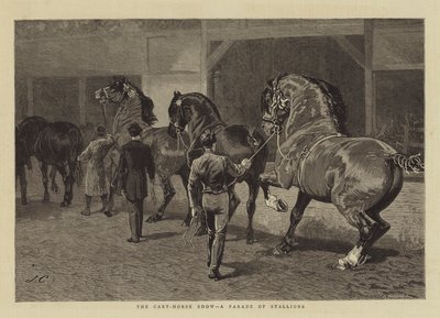 Le Défilé des Chevaux de Trait, une Parade d